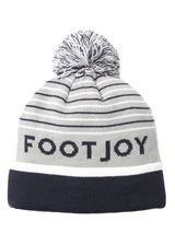 FootJoy Striped Pom Pom Beanie
