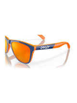 Oakley Frogskins Sunglasses - Orange Navy w/ Prizm Ruby