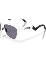 Oakley Frogskins Hybrid Sunglasses - Matte White w/ Prizm Grey