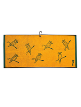 Walker Golf Things Kooka Icon Towel - Forest/Yellow