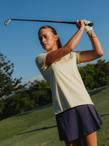 Walker Golf Things Womens Kooka Performance Polo - Butter