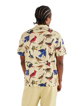 Malbon Birds of Georgia Fairway Polo - Bird Print