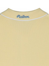 Malbon Blue Jay Knit Polo - Soft Yellow