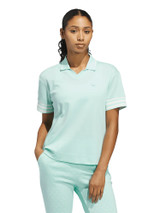 adidas Originals Womens 3-Stripe Polo - Clear Mint