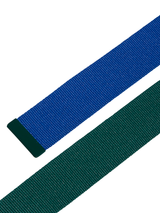 adidas Reversible Webbing Belt - Collegiate Green/Royal Blue