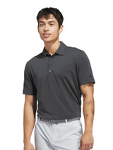 adidas Ultimate365+ Go-To Print Polo Shirt - Carbon/Black