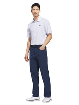 adidas Ultimate365 Mesh Tango Print Climacool Polo Shirt - White/Dusky Petrol