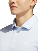 adidas Performance Solid Polo Shirt - Crystal Sky