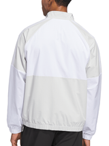 adidas Beyond The Course Twistweave Full-Zip Windbreaker - Orbit Grey/White