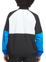 adidas Beyond The Course Twistweave Full-Zip Windbreaker - Black/White