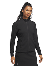 adidas Womens Performance Texture Full Zip Jacket - Black