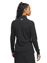 adidas Womens Performance Texture Full Zip Jacket - Black