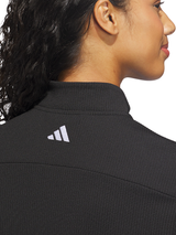 adidas Womens Performance Texture Full Zip Jacket - Black