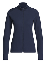 adidas Womens Performance Texture Full Zip Jacket - Collegiate Navy