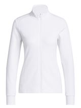 adidas Womens Performance Texture Full Zip Jacket - White