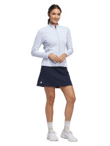 adidas Womens Performance Texture Full Zip Jacket - Crystal Sky