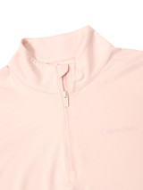 Calvin Klein Womens Quinta Quarter-Zip - Ice Pink