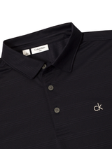 Calvin Klein Webster Self Stripe Polo - Navy