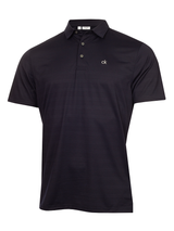 Calvin Klein Webster Self Stripe Polo - Navy