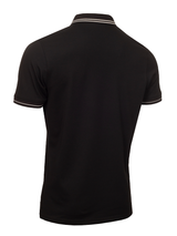 Calvin Klein Archer Cotton Blend Pique Polo - Black