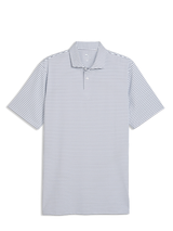Puma Brrr Stripe Polo - White Glow/Deep Navy