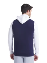 Puma CLOUDSPUN Fleece Hybrid Vest - Deep Navy