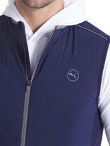 Puma CLOUDSPUN Fleece Hybrid Vest - Deep Navy