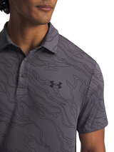 Under Armour Playoff 3.0 Printed Polo - Castlerock/Black
