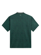 Walker Golf Things Lawn Stripe Blade Polo  - Forest