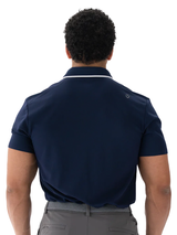 Vessel Performance Piqué Polo - Midnight Navy