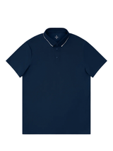 Vessel Performance Piqué Polo - Midnight Navy