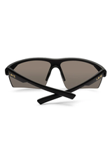 Liive Vision React Sunglasses - Matt Black w/ Gold Mirror