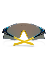 Liive Vision Pace Sunglasses - Xtal Neon Blue w/ Blue Mirror