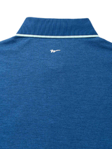 Walker Golf Things Members Polo - Pacific Blue