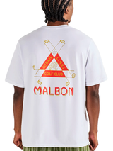 Malbon Bermuda Trinity Tee - White
