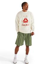 Malbon Trinity Crewneck - Cream