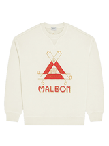 Malbon Trinity Crewneck - Cream