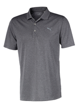 Puma Performance Heather Polo - Black Heather