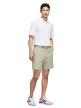 adidas Beyond The Course Vent Twistknit Polo Shirt - Sand Green