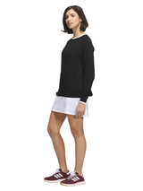 adidas Womens Ultimate365+ Knit Crew Sweater - Black