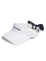 adidas Womens Ribbon Visor - White