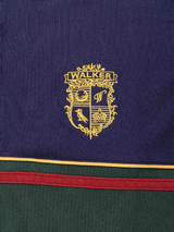 Walker Golf Things Crest Rugby Polo - Navy/Forest