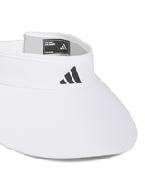 adidas Womens Wide Tour Visor - White