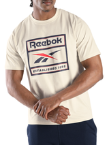 Reebok ID Lock Up T-Shirt - Linen