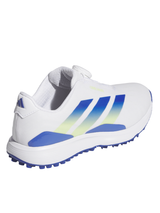 adidas Juniors Codechaos Boa Spikeless Golf Shoe - White/Indigo/Lemon