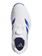 adidas Juniors Codechaos Boa Spikeless Golf Shoe - White/Indigo/Lemon