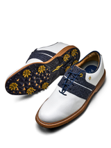 FootJoy x Harris Tweed​ Premiere Series Limited Edition Golf Shoes – White/Navy