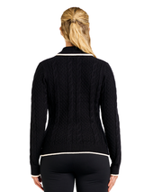 Nivo Womens Sima Zip Cardigan - Black