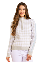 Nivo Womens Sonia Zip Sweater - White
