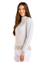 Nivo Womens Sonia Zip Sweater - White
